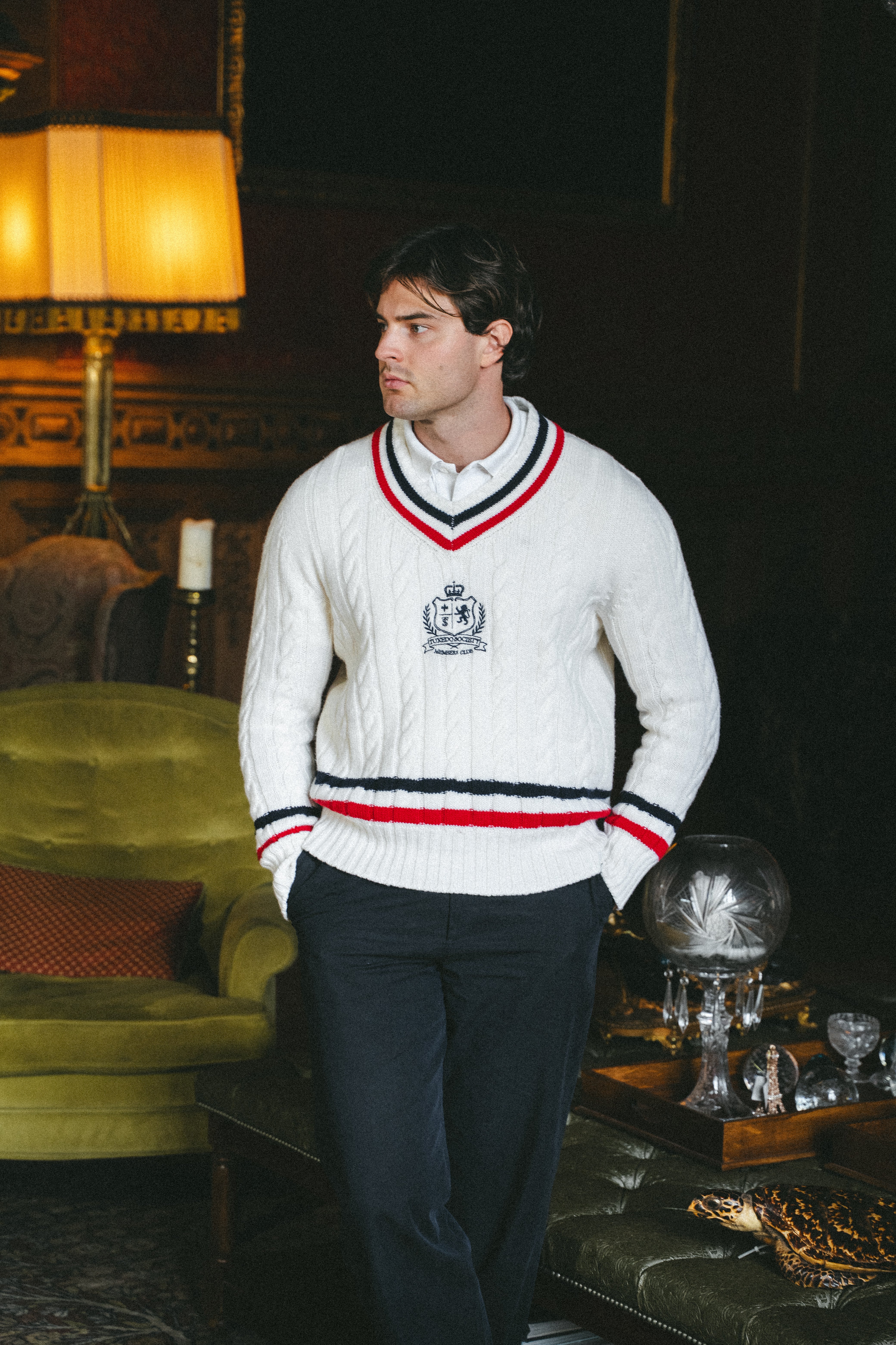 TS CREST CRICKET SWEATER