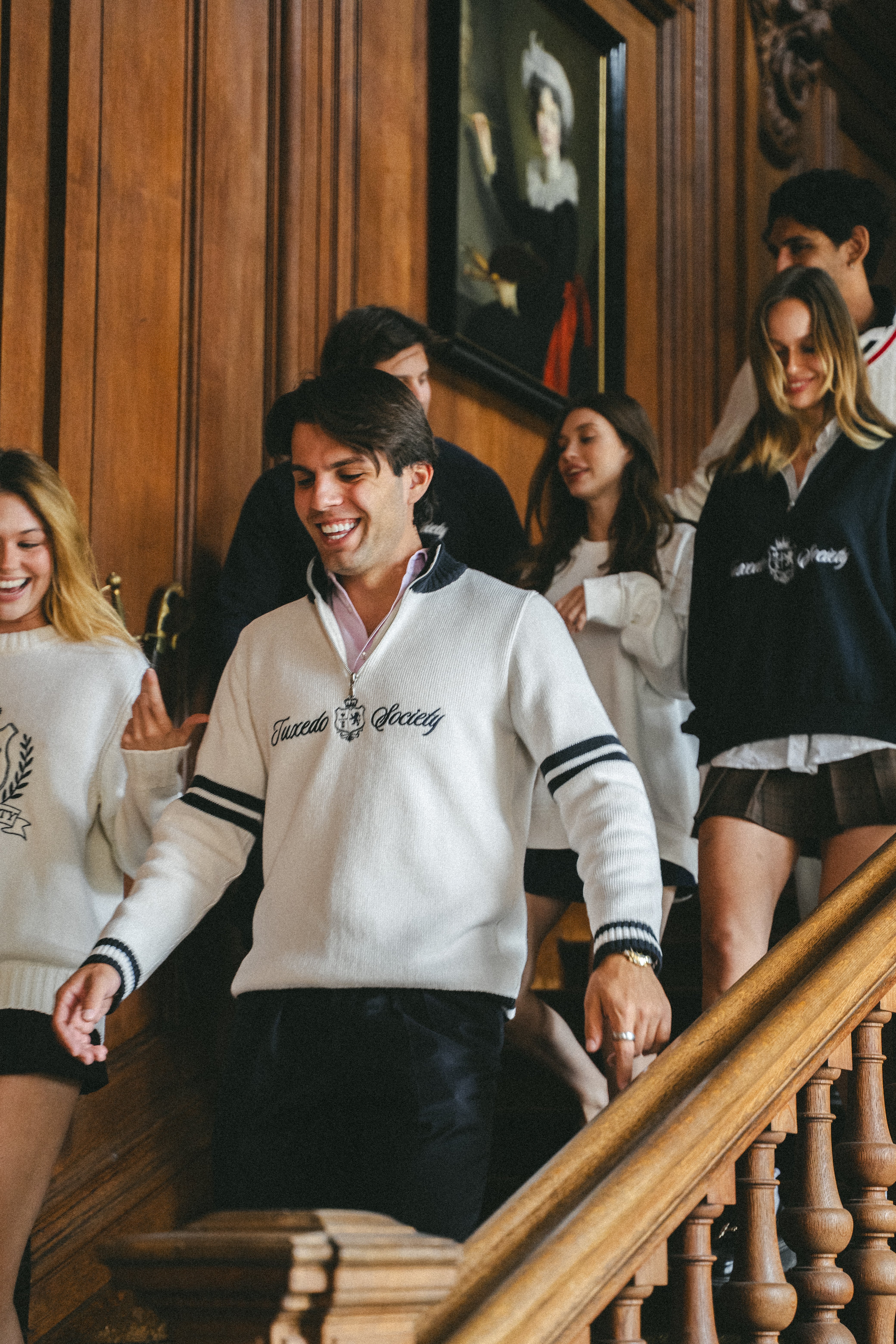 TS Country Club Half-Zip Sweater