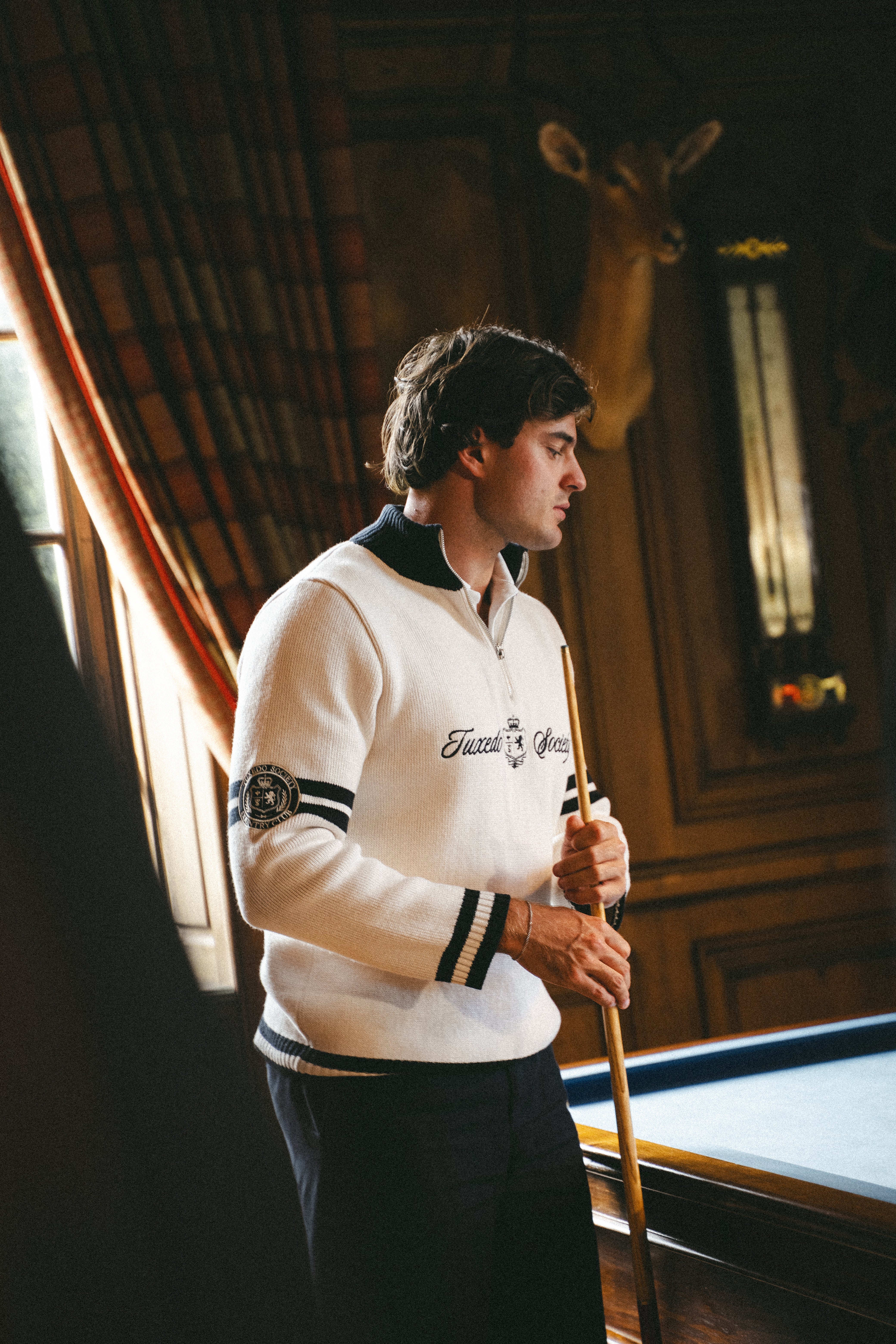 TS Country Club Half-Zip Sweater